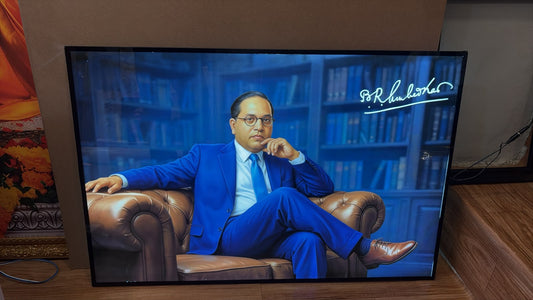 Dr. B. R. Ambedkar Premium Portrait Ultra Slim Frame